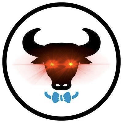 Bow Tied Bull Logo