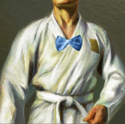 Bow Tied White Belt Logo